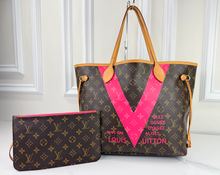 LOUIS VUITTON NEVERFULL MM "MONOGRAM V" FULL SET LIMITED EDITION