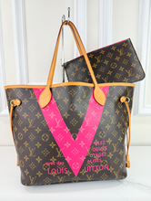 LOUIS VUITTON NEVERFULL MM "MONOGRAM V" FULL SET LIMITED EDITION