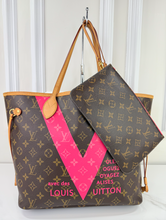 LOUIS VUITTON NEVERFULL MM "MONOGRAM V" FULL SET LIMITED EDITION