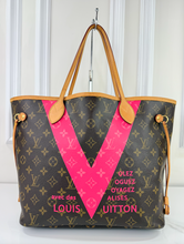 LOUIS VUITTON NEVERFULL MM "MONOGRAM V" FULL SET LIMITED EDITION