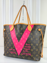 LOUIS VUITTON NEVERFULL MM "MONOGRAM V" FULL SET LIMITED EDITION