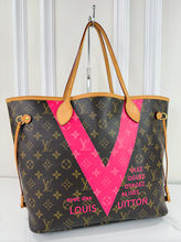 LOUIS VUITTON NEVERFULL MM "MONOGRAM V" FULL SET LIMITED EDITION
