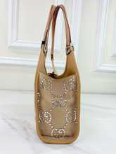 GUCCI JACKI JUMBO GG KHAKI CRYSTAL