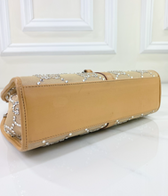 GUCCI JACKI JUMBO GG KHAKI CRYSTAL