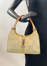 GUCCI JACKI JUMBO GG KHAKI CRYSTAL