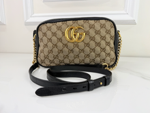 GUCCI MARMONT GG CANVAS CROSSBODY