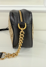 GUCCI MARMONT GG CANVAS CROSSBODY