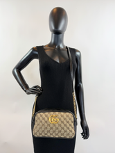 GUCCI MARMONT GG CANVAS CROSSBODY