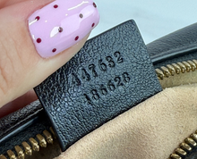 GUCCI MARMONT GG CANVAS CROSSBODY