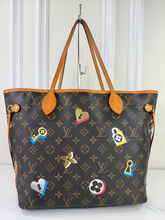LOUIS VUITTON NEVERFULL MM MONOGRAM LOVE LOCKS LIMITED EDITION