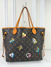 LOUIS VUITTON NEVERFULL MM MONOGRAM LOVE LOCKS LIMITED EDITION