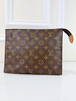 LOUIS VUITTON TOILETRY POUCH 26 MONOGRAM TH8905