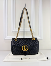 GUCCI MARMONT SMALL IN BLACK
