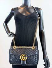 GUCCI MARMONT SMALL IN BLACK