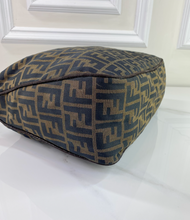 FENDI VINTAGE MAMA BAGUETTE ZUCCA FLAP LARGE HOBO