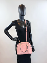 GUCCI MICROGUSSISSIMA MINI DOME BAG IN PINK