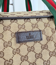 GUCCI CARRY ALL WEB DUFFLE BAG