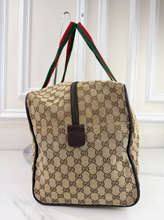 GUCCI CARRY ALL WEB DUFFLE BAG