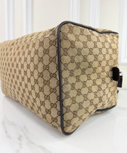 GUCCI CARRY ALL WEB DUFFLE BAG