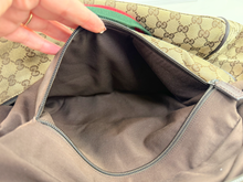 GUCCI CARRY ALL WEB DUFFLE BAG