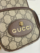 GUCCI NEO VINTAGE DOUBLE ZIP MINI MESSENGER