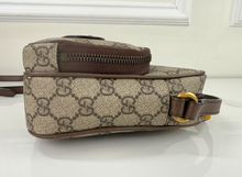 GUCCI NEO VINTAGE DOUBLE ZIP MINI MESSENGER