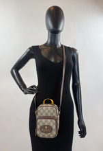 GUCCI NEO VINTAGE DOUBLE ZIP MINI MESSENGER