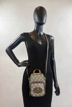 GUCCI NEO VINTAGE DOUBLE ZIP MINI MESSENGER