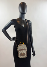 GUCCI NEO VINTAGE DOUBLE ZIP MINI MESSENGER