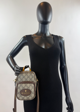 GUCCI NEO VINTAGE DOUBLE ZIP MINI MESSENGER