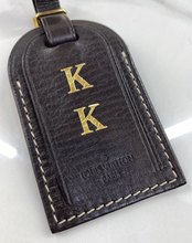 LUGGAGE TAG WITH INITIAL K.K
