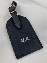 LUGGAGE TAG WITH INITIAL H.K