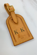 LUGGAGE TAG WITH INITIAL K.K