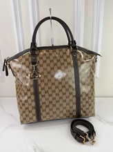 GUCCI CRYSTAL CHARM DOME LARGE CROSSBODY