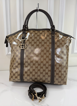 GUCCI CRYSTAL CHARM DOME LARGE CROSSBODY