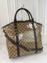 GUCCI CRYSTAL CHARM DOME LARGE CROSSBODY