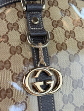 GUCCI CRYSTAL CHARM DOME LARGE CROSSBODY