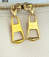LOUIS VUITTON V TOTE BB EMPREINTE BLACK CREME
