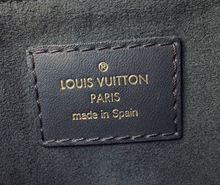 LOUIS VUITTON V TOTE BB EMPREINTE BLACK CREME