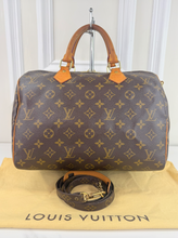 LOUIS VUITTON SPEEDY 30 BANDOULIERE MONO
