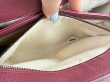 GUCCI MARMONT CALFSKIN LARGE GG MAUVE PINK
