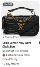 LOUIS VUITTON NEW WAVE MM