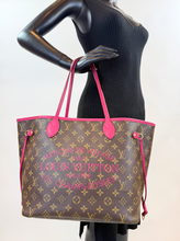 LOUIS VUITTON NEVERFULL MM "ARTICLES DE VOYAGE" LIMITED EDITION IN ROSE