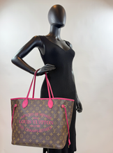 LOUIS VUITTON NEVERFULL MM "ARTICLES DE VOYAGE" LIMITED EDITION IN ROSE