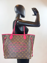 LOUIS VUITTON NEVERFULL MM "ARTICLES DE VOYAGE" LIMITED EDITION IN ROSE