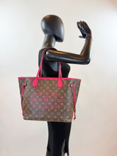 LOUIS VUITTON NEVERFULL MM "ARTICLES DE VOYAGE" LIMITED EDITION IN ROSE