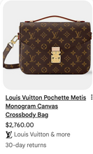 LOUIS VUITTON POCHETTE METIS MONOGRAM