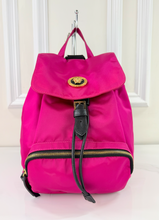 VERSACE NYLON MEDUSA BACKPACK HOT PINK