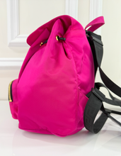 VERSACE NYLON MEDUSA BACKPACK HOT PINK