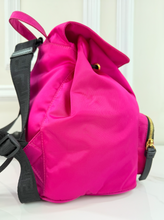 VERSACE NYLON MEDUSA BACKPACK HOT PINK